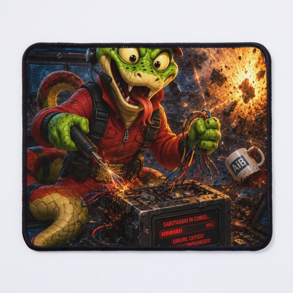 Item preview, Slinky – The Clumsy Saboteur | AdC Animals in Blue Collection designed and sold by MDCreator.