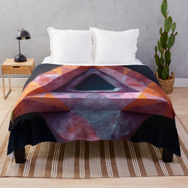 Item preview, Geometric triangle with antique textures designed and sold by Mianku | Für das Leben.