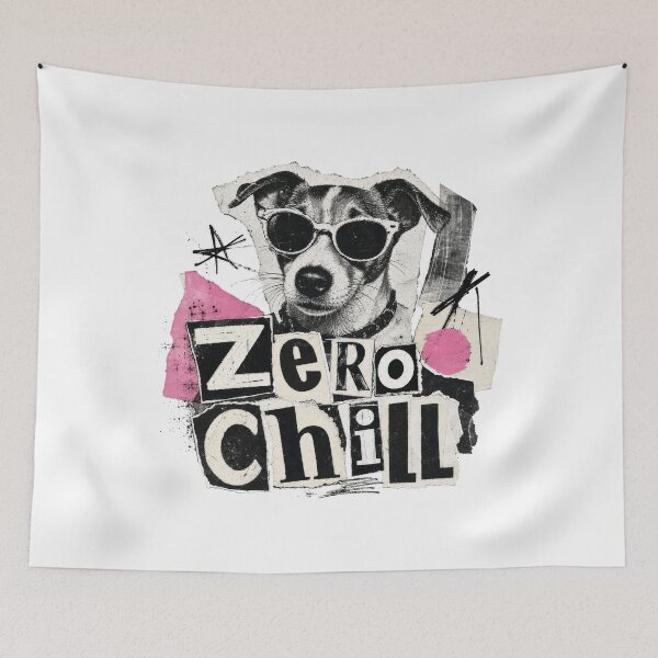 Item preview, Zero Chill Funny Jack Russell Terrier in Sunglasses designed and sold by AntiqueImages.