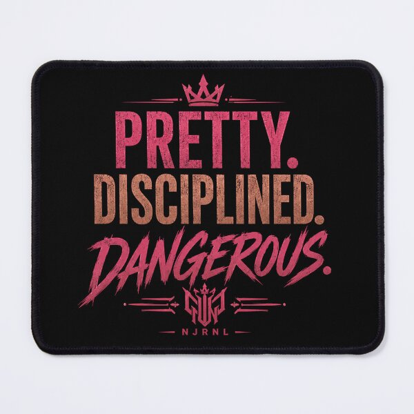 Item preview, Pretty Disciplined Dangerous Motivation designed and sold by NJRNL Apparel .