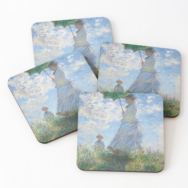 Item preview, Woman with a Parasol – Madame Monet and Her Son, Claude Monet, 1875 designed and sold by Matari-matari.