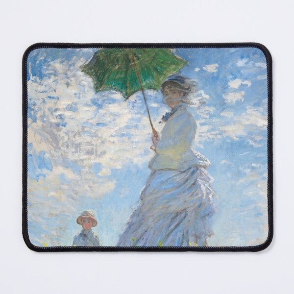 Item preview, Woman with a Parasol – Madame Monet and Her Son, Claude Monet, 1875 designed and sold by Matari-matari.