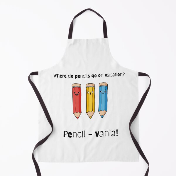 Item preview, Where Do Pencils Go On Vacation Funny Pun designed and sold by Mazza-mazza.