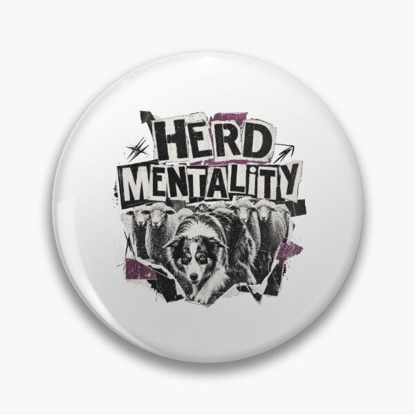 Item preview, Herd Mentality Anti Conformity Individualist Dog designed and sold by AntiqueImages.