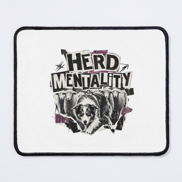 Item preview, Herd Mentality Anti Conformity Individualist Dog designed and sold by AntiqueImages.