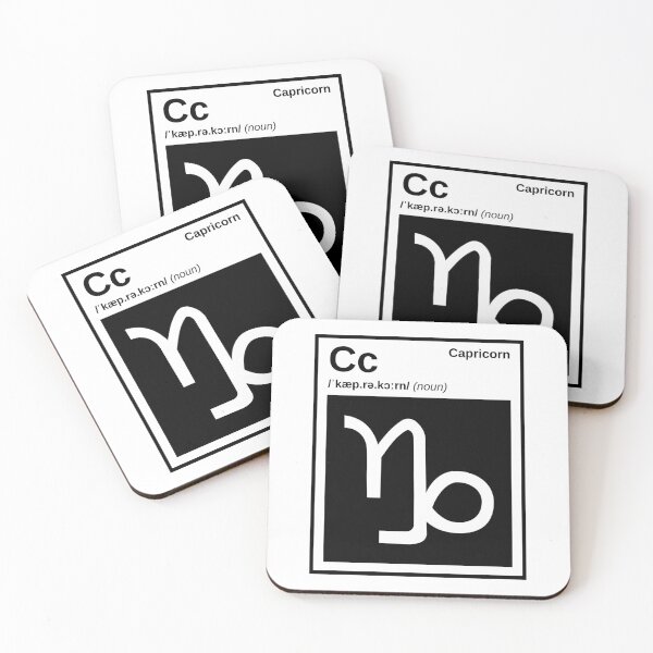 Item preview, Capricorn Zodiac Minimalist Icon Design designed and sold by kirici.