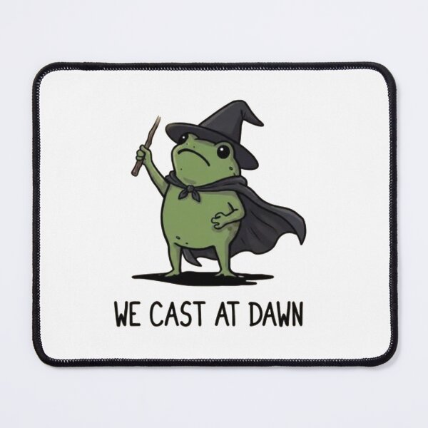 Item preview, We Cast At Dawn Halloween - Funny Frog designed and sold by Gbriel3.