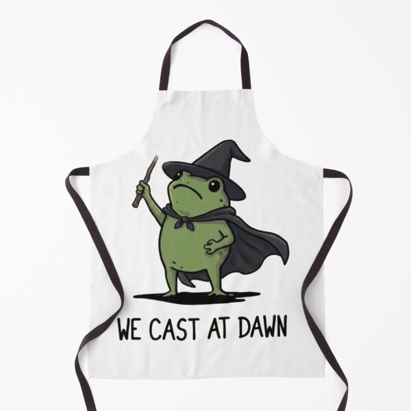 Item preview, We Cast At Dawn Halloween - Funny Frog designed and sold by Gbriel3.
