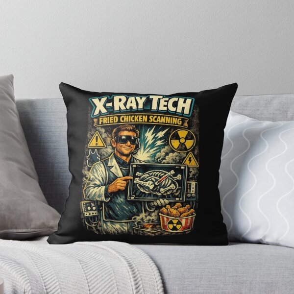Item preview, X-Ray Tech Fried Chicken Scanning Funny Radiology Art designed and sold by Timeless Junction.