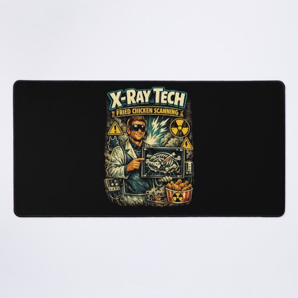 Item preview, X-Ray Tech Fried Chicken Scanning Funny Radiology Art designed and sold by Timeless Junction.
