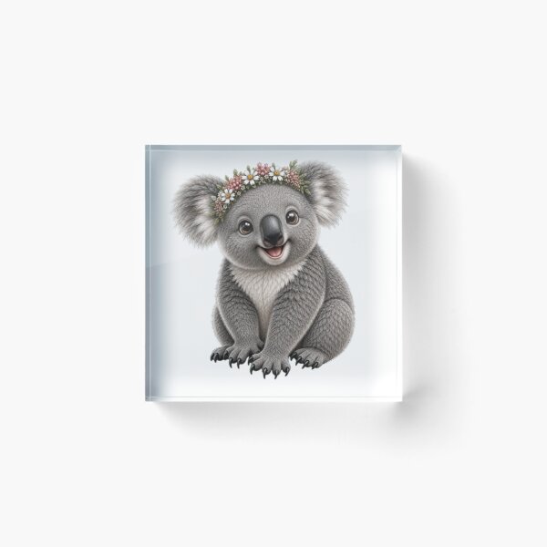 Item preview,  Discover the Magic of Koala Floral  designed and sold by BRETT'S ART STUDIO.