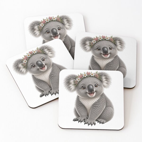 Item preview,  Discover the Magic of Koala Floral  designed and sold by BRETT'S ART STUDIO.