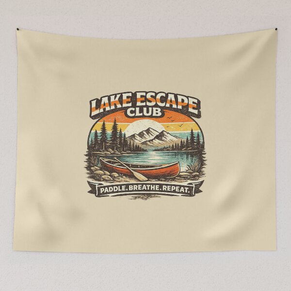 Item preview, Lake Getaway Club designed and sold by dmayuscula.