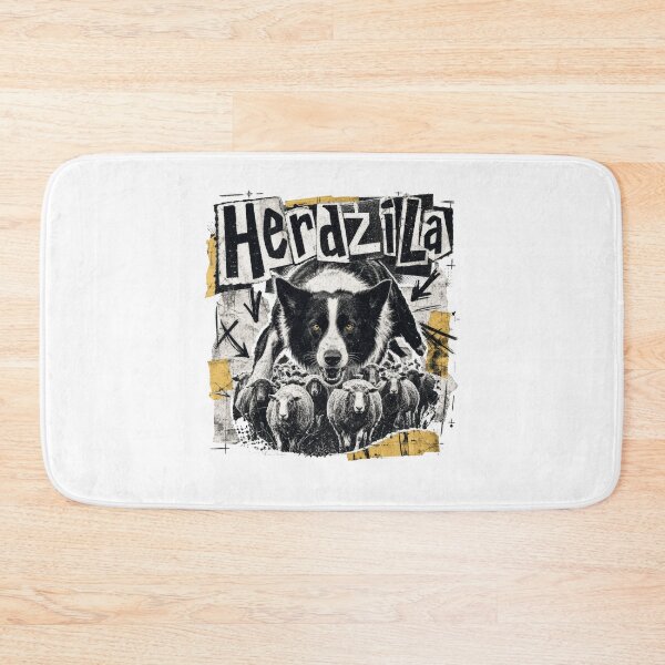 Item preview, HerdZilla Border Collie Dog Herding Sheep designed and sold by AntiqueImages.