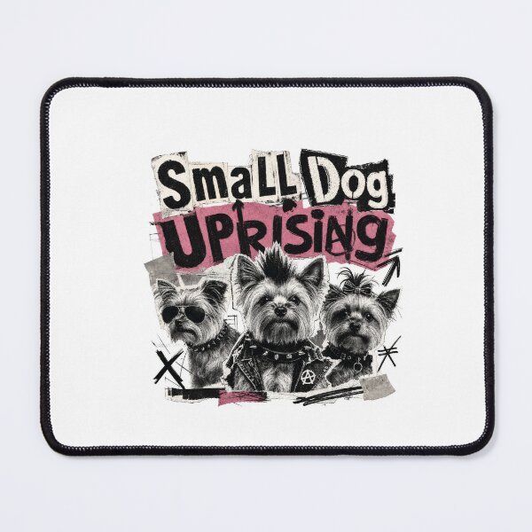 Item preview, mall Dog Uprising Funny Yorkshire Terrier Yorkie Crew designed and sold by AntiqueImages.