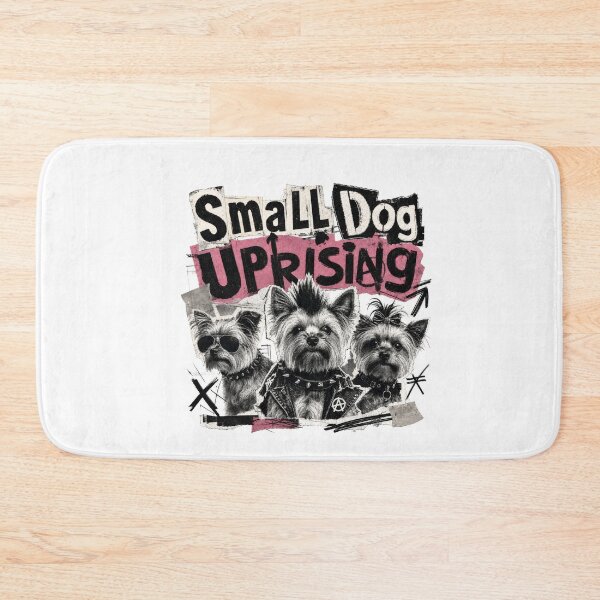 Item preview, mall Dog Uprising Funny Yorkshire Terrier Yorkie Crew designed and sold by AntiqueImages.