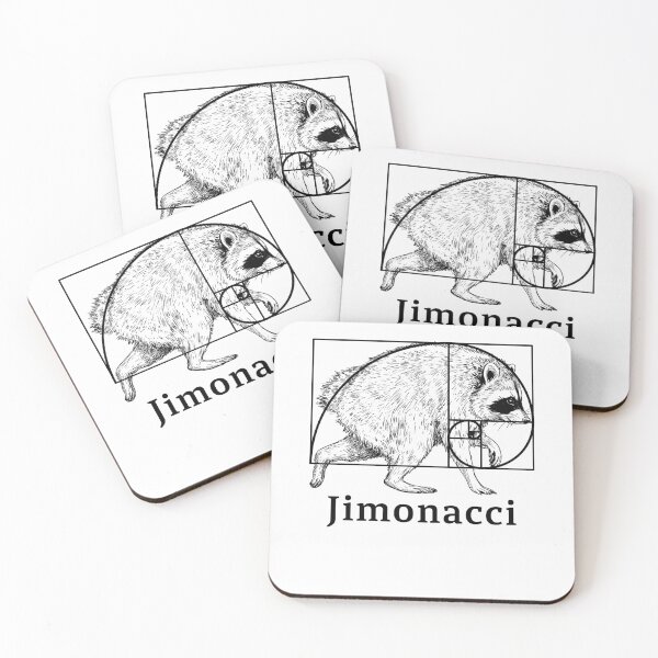 Item preview, Jimothy Raccoon Funny Jimonacci designed and sold by charoen-design.
