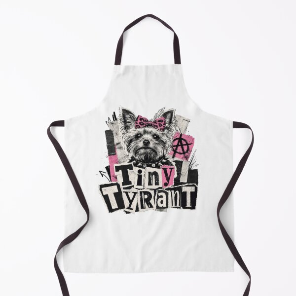 Item preview, Tiny Tyrant Funny Yorkshire Terrier Yorkie Girl Dog designed and sold by AntiqueImages.