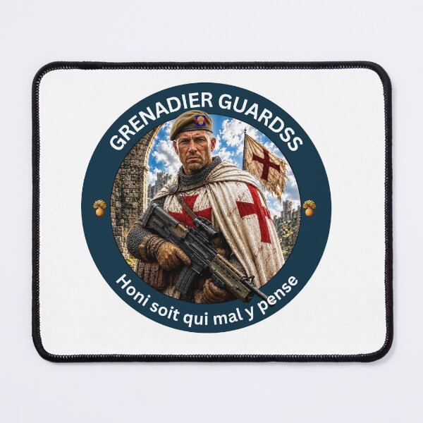 Item preview, Grenadier Guards Knights Templar designed and sold by Bootneckstore.