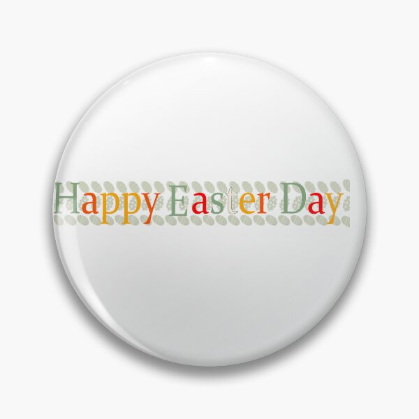 Item preview, Happy Easter Day Lettering with Decorative Eggs Seamless Background designed and sold by TaniaArtDesign.