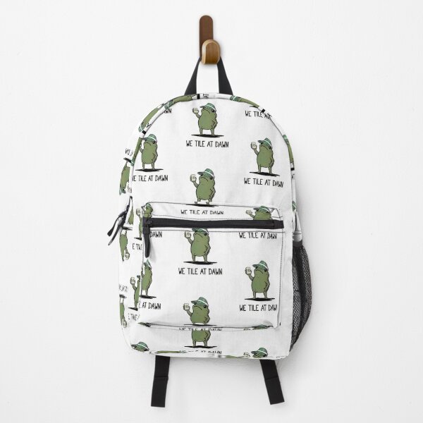 Item preview, We Tile At Dawn Mahjong - Funny Frog designed and sold by Gbriel3.