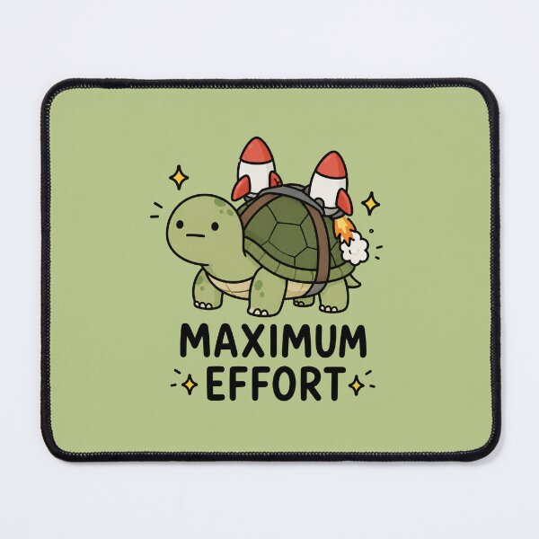 Item preview, Maximum Effort Rocket Turtle designed and sold by MonkiFlipp.