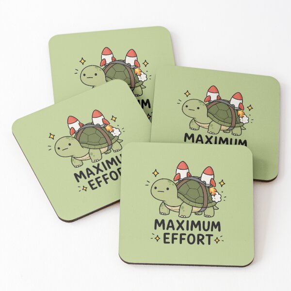 Item preview, Maximum Effort Rocket Turtle designed and sold by MonkiFlipp.