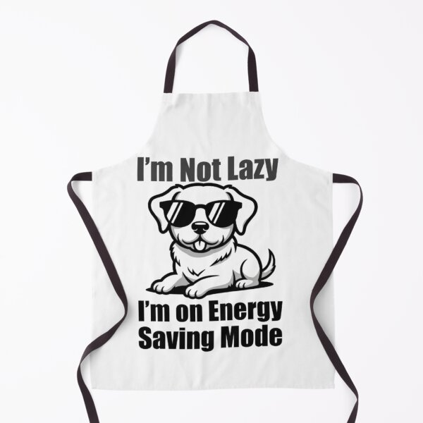 Item preview, Not Lazy Just Energy Saving Mode designed and sold by Happy Chaos Studio.