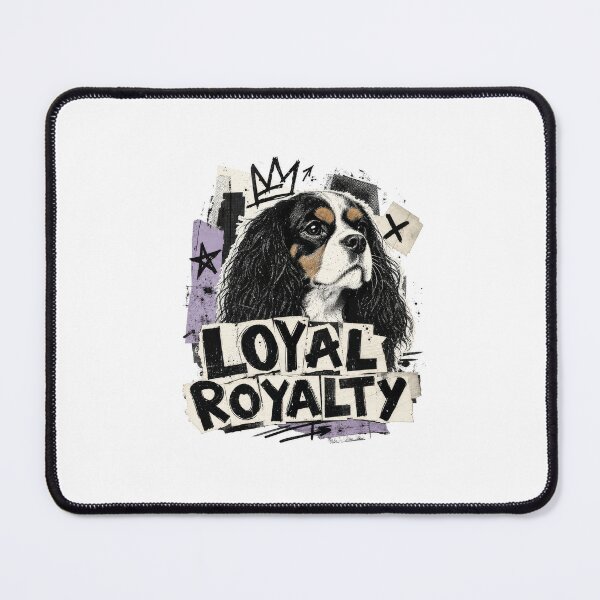 Item preview, Loyal Royalty Cavalier King Charles Spaniel Dog designed and sold by AntiqueImages.