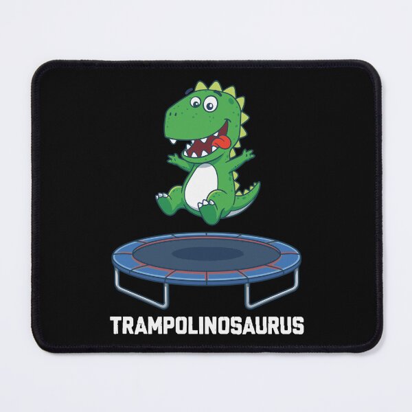 Item preview, Trampolining Dinosaur Graphic - Cute T-Rex Sports Gift - Trampolinosaurus designed and sold by BobaTeeStore.