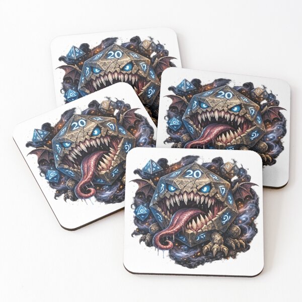 Item preview, Critical Chomp d20 Mimic designed and sold by ESSClothing.