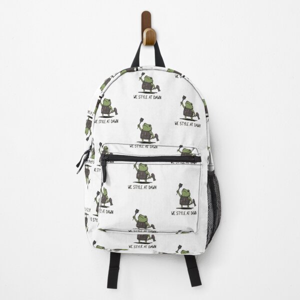 Item preview, We Style At Dawn Hair Stylist - Funny Frog designed and sold by Gbriel3.