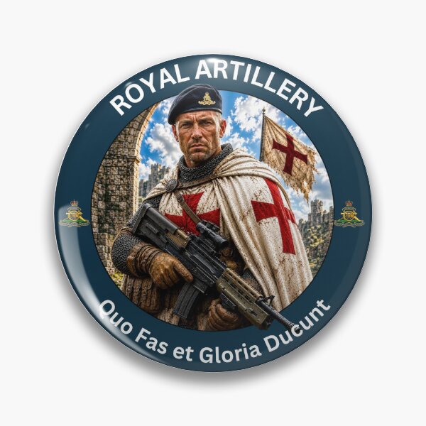 Item preview, Royal Artillery Knights Templar designed and sold by Bootneckstore.