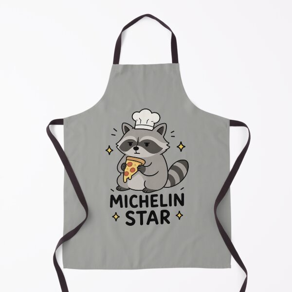 Item preview, Michelin Star Raccoon Pizza designed and sold by MonkiFlipp.