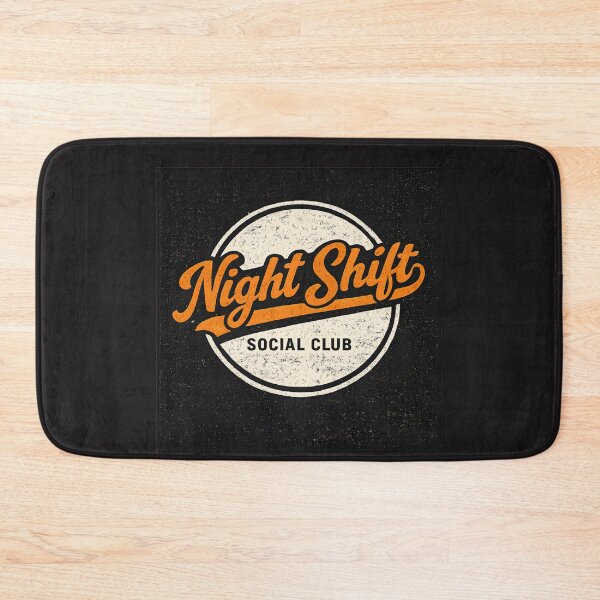 Item preview, Night Shift Social Club Retro Vintage Worker Badge designed and sold by Nawi32.