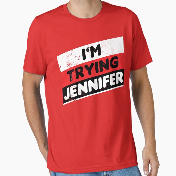 Item preview, Im Trying Jennifer designed and sold by m. i..
