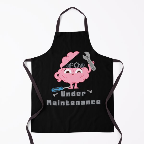 Item preview, Brain Under Maintenance, IT joke, engineer humor designed and sold by WeaselsStuff.
