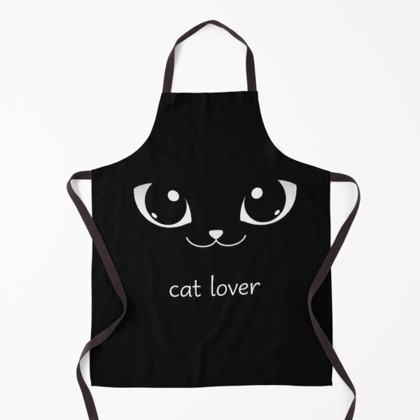 Item preview, Black cat face in black and whitewith cat lover quote ,lineart designed and sold by wallartofmio.
