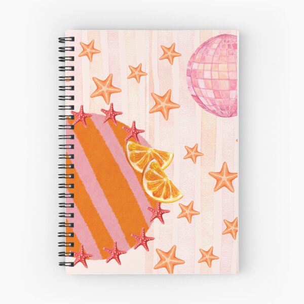 Item preview, Summer Disco Beach Collage – Coastal Citrus & Pink Aesthetic designed and sold by NOUURRRR.