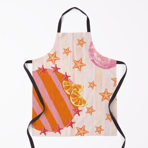 Item preview, Summer Disco Beach Collage – Coastal Citrus & Pink Aesthetic designed and sold by NOUURRRR.
