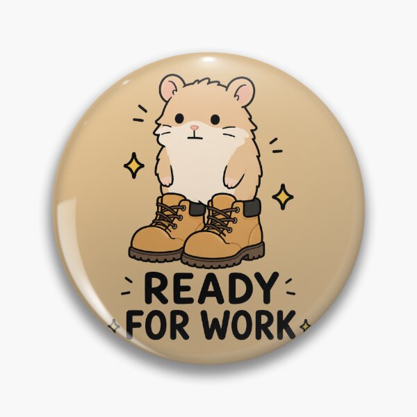 Item preview, Ready For Work Hamster designed and sold by MonkiFlipp.