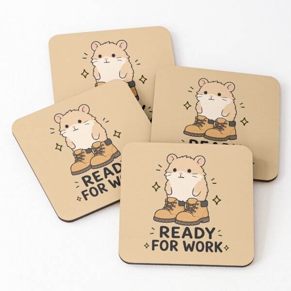 Item preview, Ready For Work Hamster designed and sold by MonkiFlipp.