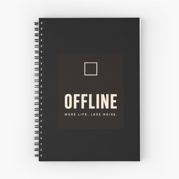 Item preview, Offline Minimalist Streetwear Typography Shirt designed and sold by Mosogoloso.
