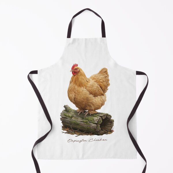 Item preview, Orpington Chicken on Rustic Wood Bird Illustration designed and sold by Takeda-art.