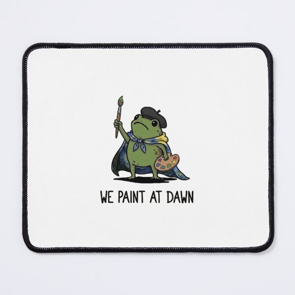 Item preview, We Paint At Dawn - Funny Frog designed and sold by Gbriel3.