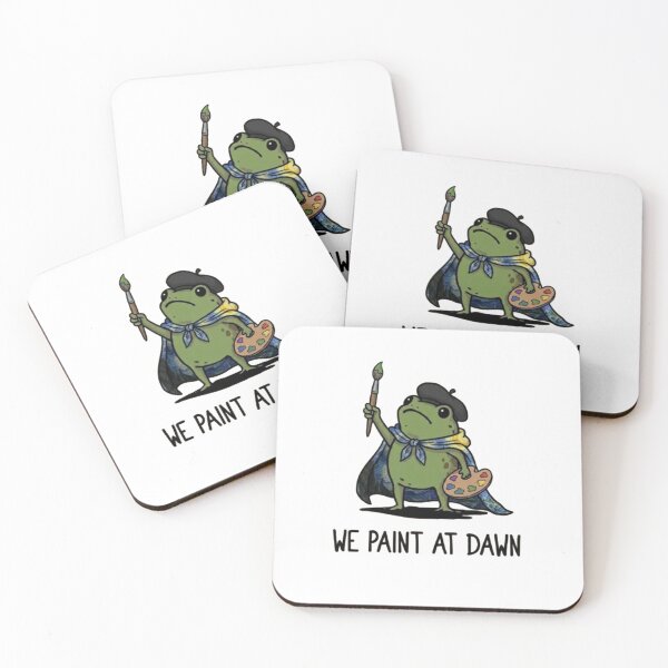 Item preview, We Paint At Dawn - Funny Frog  designed and sold by Gbriel3.