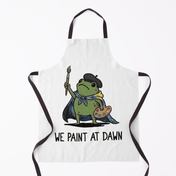 Item preview, We Paint At Dawn - Funny Frog designed and sold by Gbriel3.
