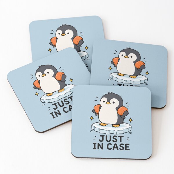 Item preview, Just In Case Penguin designed and sold by MonkiFlipp.