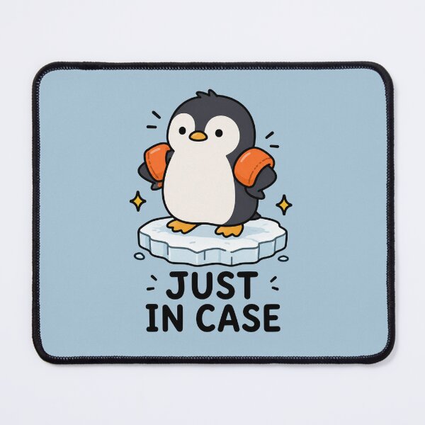 Item preview, Just In Case Penguin designed and sold by MonkiFlipp.