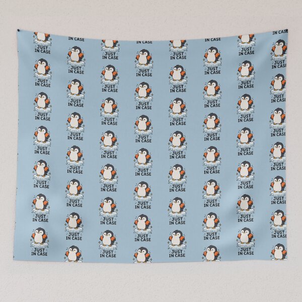 Item preview, Just In Case Penguin designed and sold by MonkiFlipp.